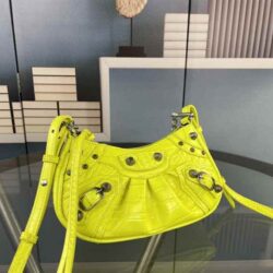 BALENCIAGA Le Cagole Mini Leather Shoulder Bag replica