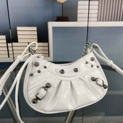 BALENCIAGA Le Cagole Mini Leather Shoulder Bag replica