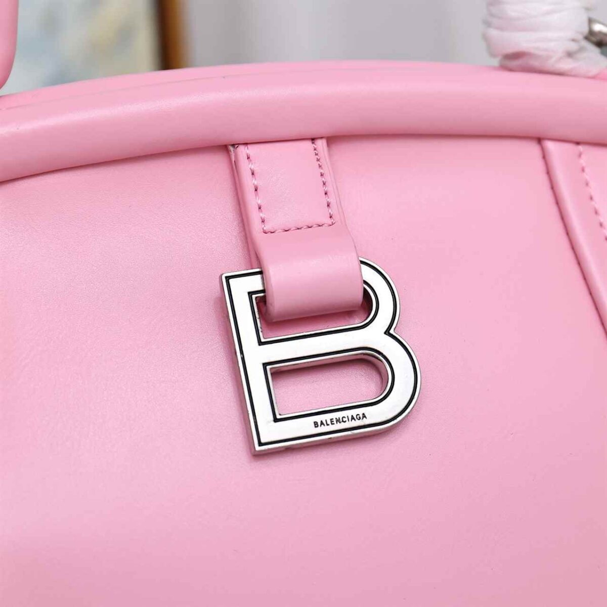 Balenciaga Editor Small Embossed Leather Bag replica