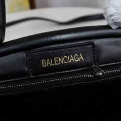 Balenciaga Editor Small Embossed Leather Bag replica