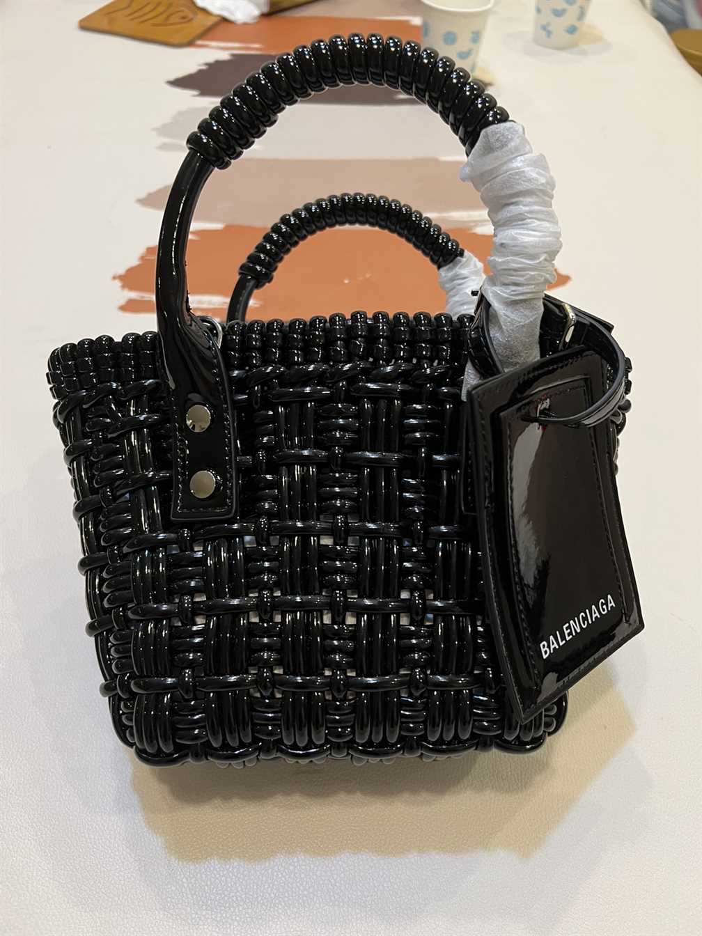 Balenciaga BISTRO XXS BASKET WITH STRAP replica