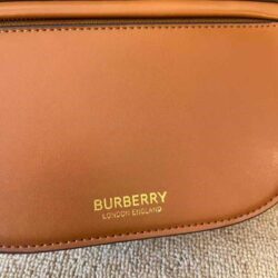 Burberry Leather Small Olympia Bag replica