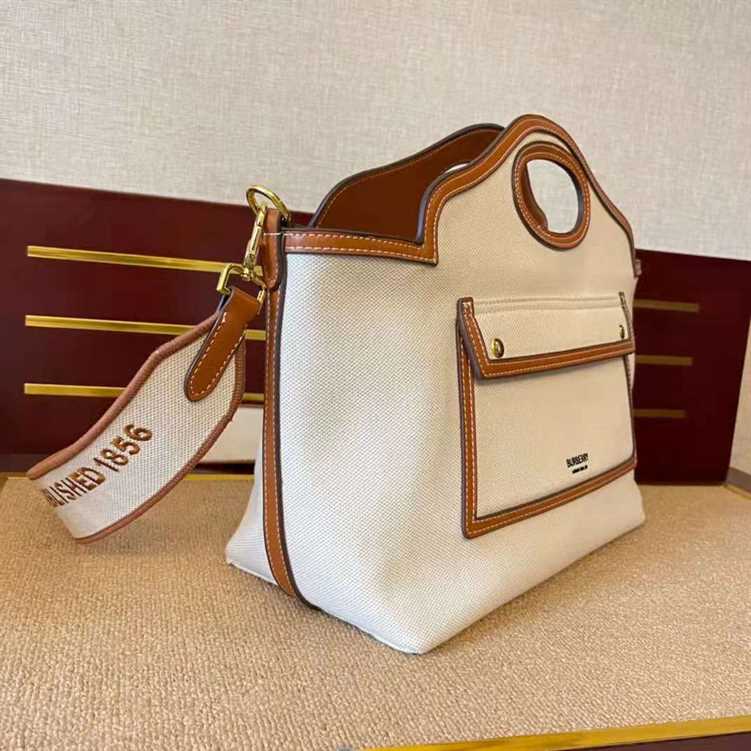 Burberry Small Pocket Tote Bag replica