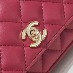 CHANEL CC Pearl Crush Wallet on Chain replica