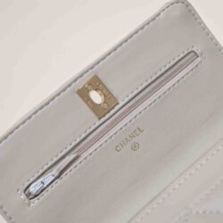 CHANEL CC Pearl Crush Wallet on Chain replica