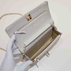 CHANEL CC Pearl Crush Wallet on Chain replica