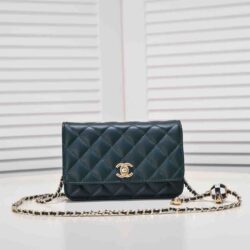 CHANEL CC Pearl Crush Wallet on Chain replica