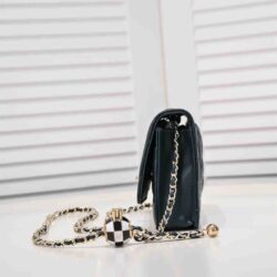 CHANEL CC Pearl Crush Wallet on Chain replica