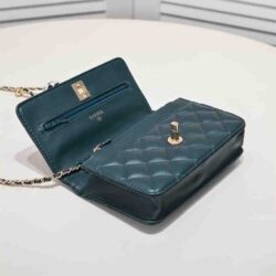 CHANEL CC Pearl Crush Wallet on Chain replica