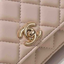 CHANEL CC Pearl Crush Wallet on Chain replica