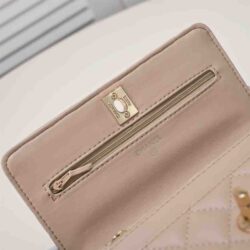 CHANEL CC Pearl Crush Wallet on Chain replica