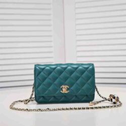 CHANEL CC Pearl Crush Wallet on Chain replica