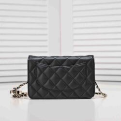 CHANEL CC Pearl Crush Wallet on Chain replica