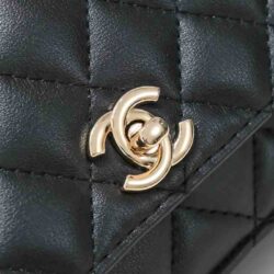 CHANEL CC Pearl Crush Wallet on Chain replica