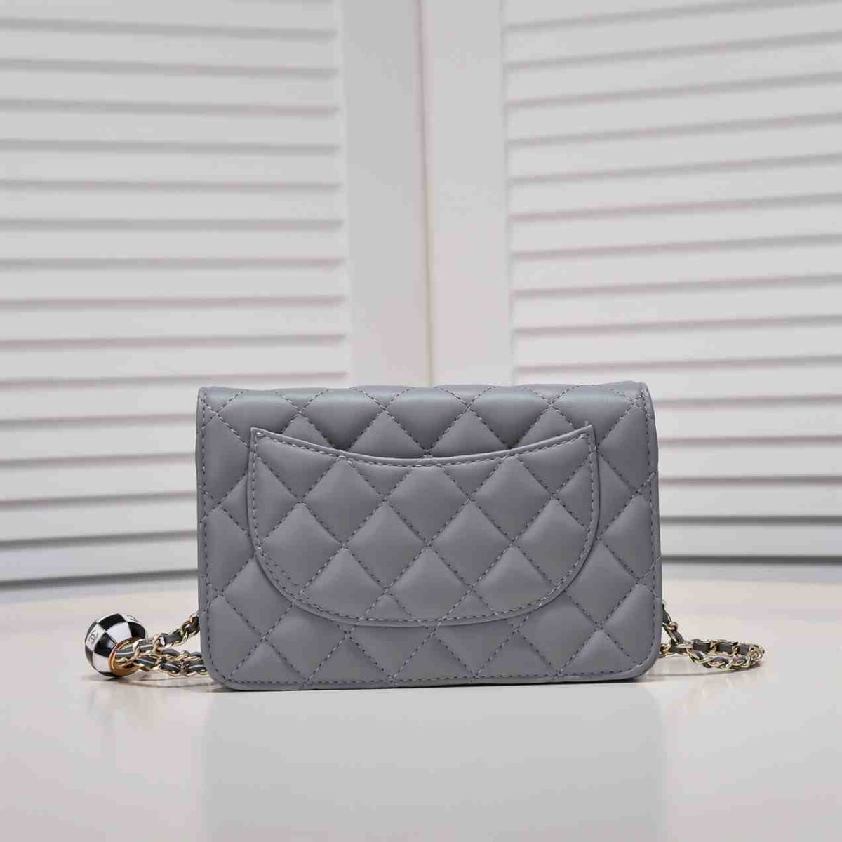 CHANEL CC Pearl Crush Wallet on Chain replica