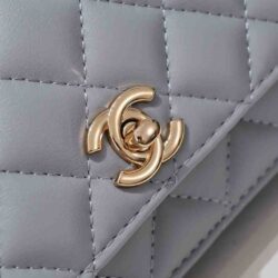 CHANEL CC Pearl Crush Wallet on Chain replica