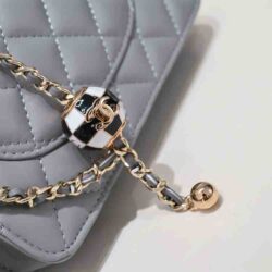 CHANEL CC Pearl Crush Wallet on Chain replica