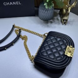 CHANEL MINI BOY MESSENGER BAG replica