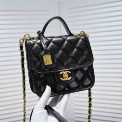 Chanel SMALL FLAP BAG WITH TOP HANDLE replica