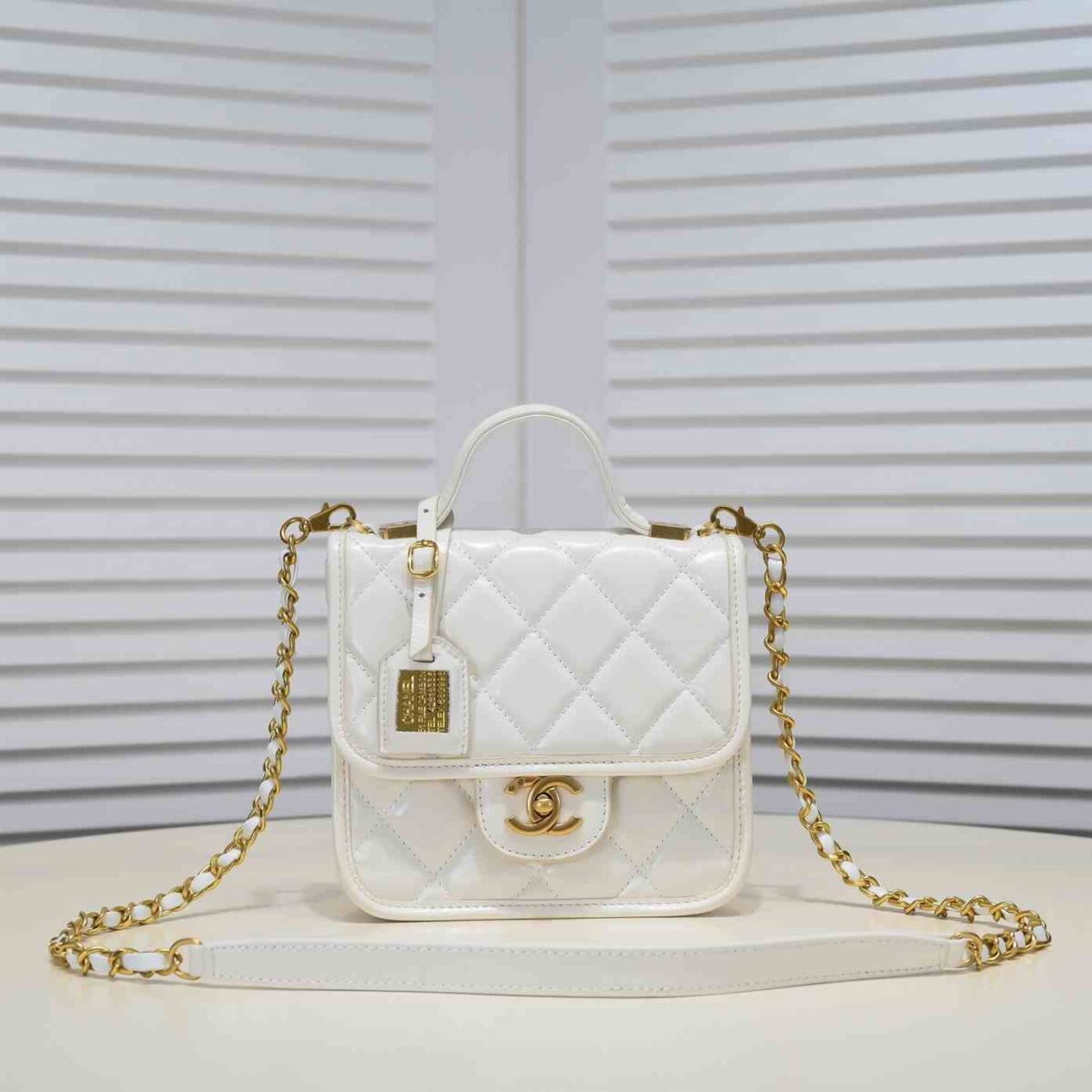 Chanel SMALL FLAP BAG WITH TOP HANDLE replica