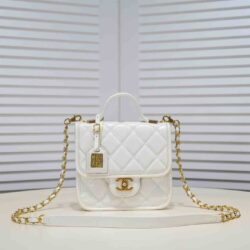 Chanel SMALL FLAP BAG WITH TOP HANDLE replica