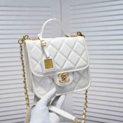 Chanel SMALL FLAP BAG WITH TOP HANDLE replica