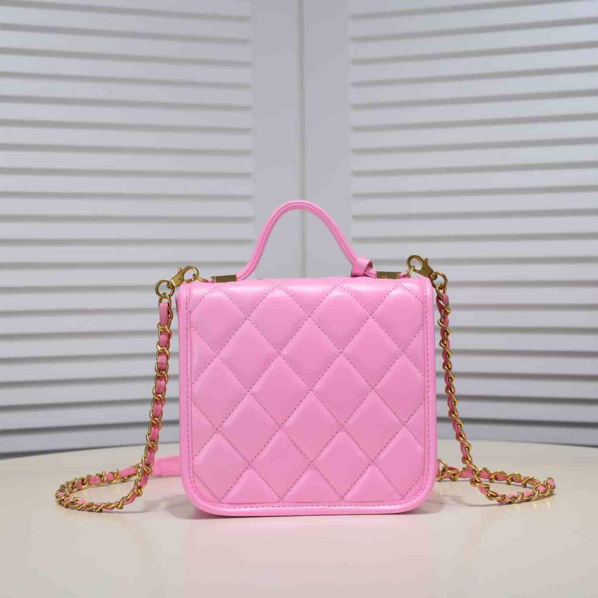 Chanel SMALL FLAP BAG WITH TOP HANDLE replica