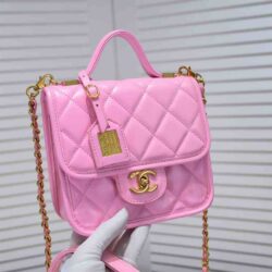 Chanel SMALL FLAP BAG WITH TOP HANDLE replica