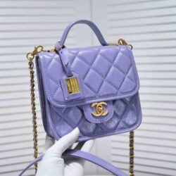 Chanel SMALL FLAP BAG WITH TOP HANDLE replica