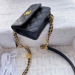 CHANEL Caviar Quilted Purse With Chain replica