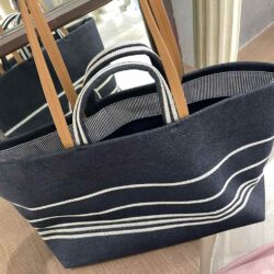 CHANEL Denim Shopping Tote Bag replica