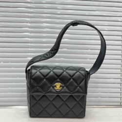 Chanel Quilted Caviar Small Vintage Bag replica