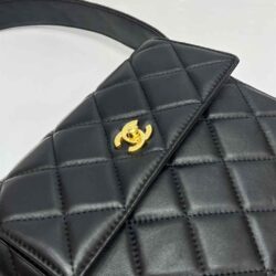 Chanel Quilted Caviar Small Vintage Bag replica