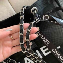 Chanel VIP Mesh Tote and Makeup Bag replica