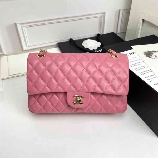 CHANEL Shiny Caviar Quilted Small Double Flap replica