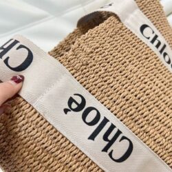 CHLOÉ LARGE WOODY BASKET TOTE BAG replica