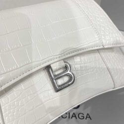 Balenciaga DOWNTOWN SMALL CROC-EMBOSSED SHOULDER replica