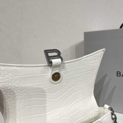 Balenciaga DOWNTOWN SMALL CROC-EMBOSSED SHOULDER replica