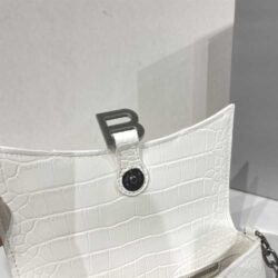 Balenciaga DOWNTOWN XS CROC-EMBOSSED SHOULDER BAG replica