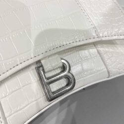 Balenciaga DOWNTOWN XS CROC-EMBOSSED SHOULDER BAG replica