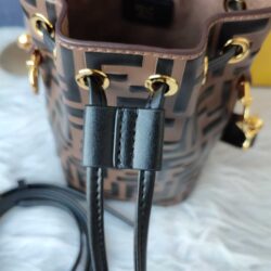 FENDI Mon Tresor FF Leather Mini-Bag replica