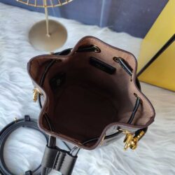 FENDI Mon Tresor FF Leather Mini-Bag replica