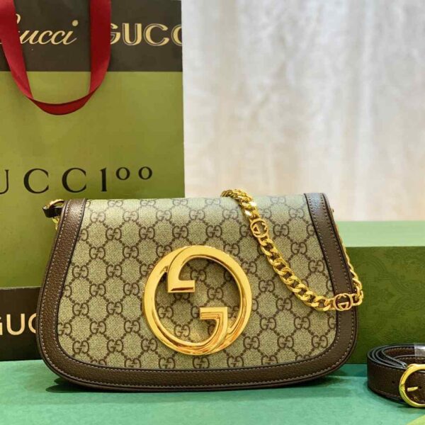 Gucci Blondie canvas bag replica