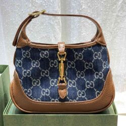 Gucci Jackie 1961 Denim Mini Shoulder Bag replica