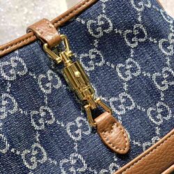 Gucci Jackie 1961 Denim Mini Shoulder Bag replica