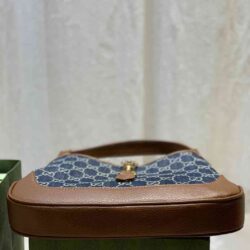 Gucci Jackie 1961 Denim Small Shoulder Bag replica