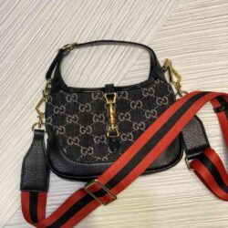 Gucci Jackie 1961 Denim Mini Shoulder Bag replica