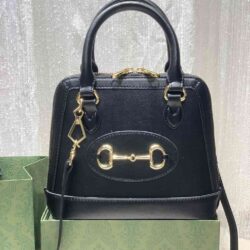 Gucci Horsebit 1955 Leather Mini Top Handle Bag replica