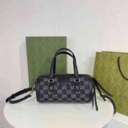 GUCCI Monogram Web Small Ophidia Bag