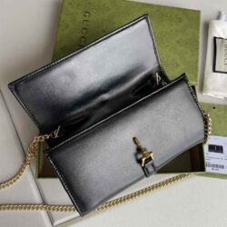 Gucci Jackie 1961 Leather Chain Wallet replica